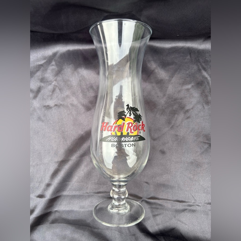 Hard Rock Cafe “Boston” Hurricane Glass